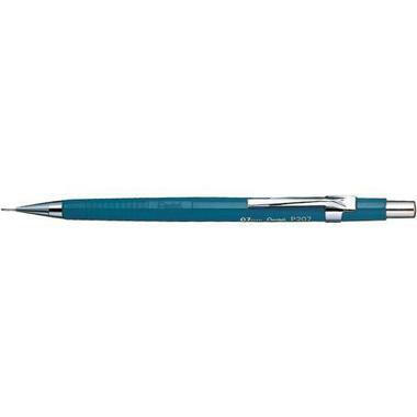 PENTEL Portemine Sharp 0.7mm P207 - C bleu avec gomme