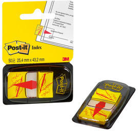 POST - IT Index Tabs 25,4x43,2mm 680 - 31 Sign here / 50 Tabs
