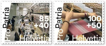 Pro Patria 2020 - Patrimonio culturale viventem, Serie