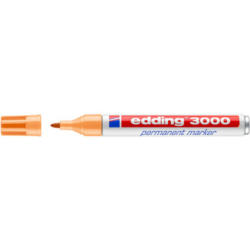 EDDING Permanent Marker 3000 1,5 - 3mm 3000 - 16 orange