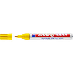 EDDING Permanent Marker 3000 1,5 - 3mm 3000 - 5 jaune