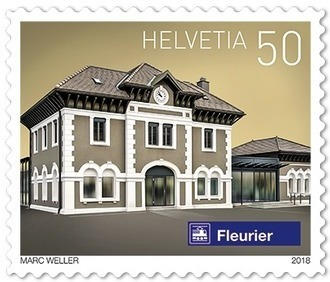 Gares suisses, Rouleau «Fleurier»