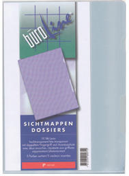 BÜROLINE Cartelline A4 620069 ass. 10 pz.
