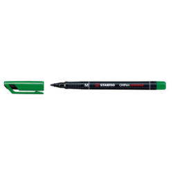 STABILO OHP Pen permanent 1mm 843 / 36 grün