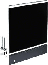 MIELE GDU60/60 -1 SW FRONT BLACK - Dekorfront (Edelstahl)