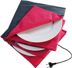 SOLIS 906.31 Maxi Gourmet - Tellerwärmer (Rot/Schwarz)