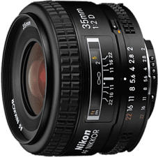 NIKON AF NIKKOR 35mm f/2D - Objectif à focale fixe