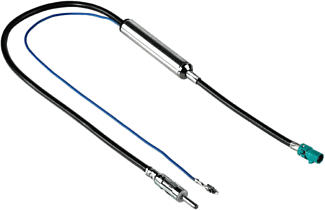 HAMA 00062296 - Adaptateur d'antenne (Noir)