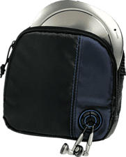 HAMA 00033716 - CD-Playertasche (Schwarz/Blau)