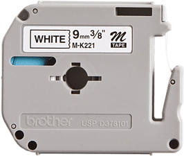 BROTHER MK-221BZ - Etiketten (Schwarz)