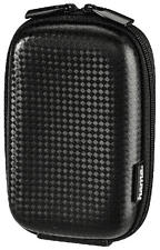 HAMA Hardcase Carbon Style - Borsa per fotocamera (Nero)