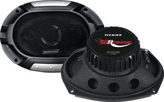 RENEGADE RX-693 - Haut-parleur encastrable (Noir)