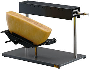 TTM EASY-GAZ - Raclette (Nero/Argento)