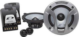 ALPINE SPG-13CS - Haut-parleur encastrable (Argent)