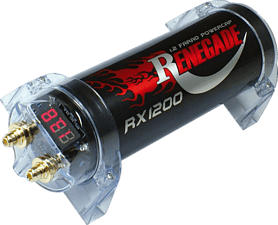 RENEGADE RX1200 - Condensateur de puissance (Noir)