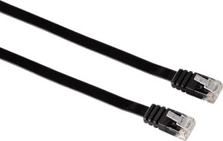 HAMA Câble réseau catégorie 5, 5 m - Câble réseau (Noir)