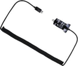 AIV Chargeur de voiture - Chargeur pour voiture (Noir)