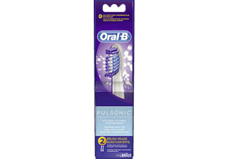 ORAL-B PULSONIC 2ER - Aufsteckbürsten (Weiss)
