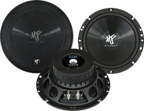 HIFONICS Titan TS6.2W - Altoparlante integrato (Nero)