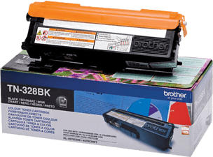 BROTHER TN-328BK BLACK - (Schwarz)