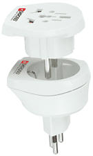 SKROSS Country Adapter Combo - World to Switzerland - Adaptateur de voyage (Blanc)
