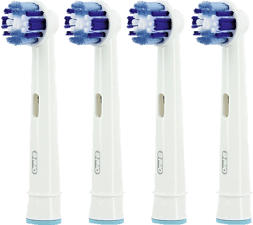 ORAL-B PRECISION CLEAN 4PCS - Aufsteckbürsten (Weiss, blau)
