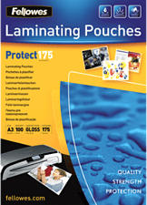 FELLOWES Sacchetto di plastica - Pellicola di laminazione schede (Trasparente)