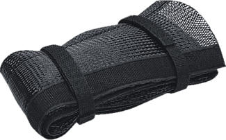 STEFFEN Flexwrap - Tubo flessibile per cavi (Nero)