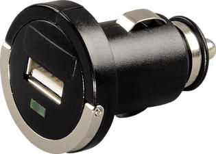 HAMA 39697 CAR CHARGER 1.2A - Chargeur de voiture (Noir)