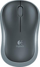 LOGITECH M185 - Mouse (Swift Grey)