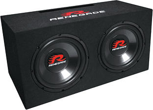 RENEGADE RXV1002 - Subwoofer (Nero)