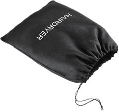 VALERA Flannel Pouch - Borse portaoggetti (Nero)