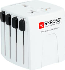 SKROSS World Adapter Classic - Reiseadapter (Weiss)