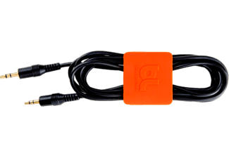 BLUELOUNGE CABLECLIP MEDIUM - Kabelhalterung (Orange, dunkelgrau)
