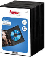 MediaMarkt HAMA 51276 DVD BOX STD BLACK - DVD-Leerhülle (Schwarz)