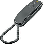 MediaMarkt GIGASET DA210 - Téléphone filaire (Noir)