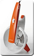 ARIETE 261/1 OR - Elektrisches Püriersieb (Weiss, orange)