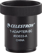 CELESTRON T-ADAPTER C5/C6/C8/C9/C11/C14 - Adattatore (Nero)