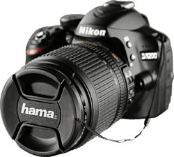 HAMA 95467 LENS CAP SMART-SNAP 67MM - Objektivdeckel (Schwarz)