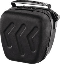 HAMA Hardcase Arrow - Borsa tascabile (Nero)