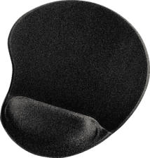 HAMA Ergonomic Mouse Pad, noir - Tapis de souris (Noir)