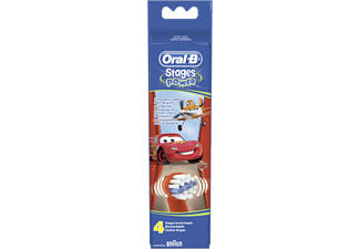 ORAL-B Stages Power 4 - Brossettes enfichables (Multicolore)