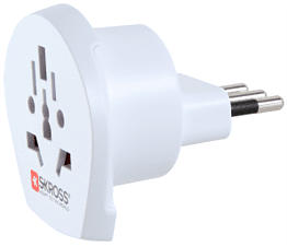 SKROSS Country Adapter World to Italy - (Bianco)