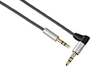 HAMA AluLine 80874 - Cavo di connessione 3,5 mm (Argento)