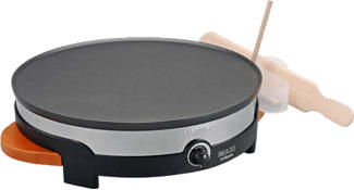 LAGRANGE LA-109001 - Crêpes Maker (Schwarz/Silber)