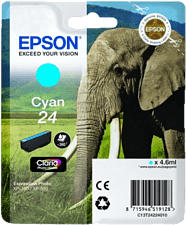 EPSON C13T24224010 - Tintenpatrone (Cyan)