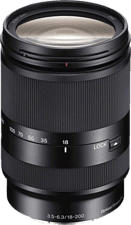 SONY E 18-200mm f/3.5-6.3 OSS LE - Obiettivo zoom