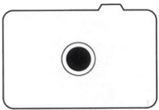 CANON EC-A - Insert écran mat (Transparent)
