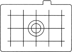 CANON EC-D - Mattscheibeneinsatz (Transparent)
