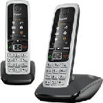 MediaMarkt GIGASET C430 Duo - Telefon (Schwarz/Silber)